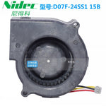 Nidec D07F-24SS1 15B Server Cooling Fan DC 24V 0.16A 75x75x30mm 3-wires 2 wires