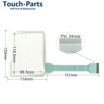 2711-T6C5L1 2711-T6C9L1 Front Overlay for Touch Screen Panel Replacement Part