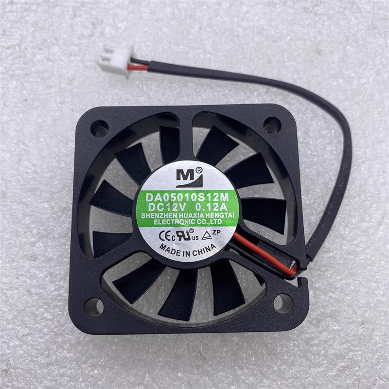 M DA05010S12M DC12V 0.12A 5CM 2-wire cooling fan