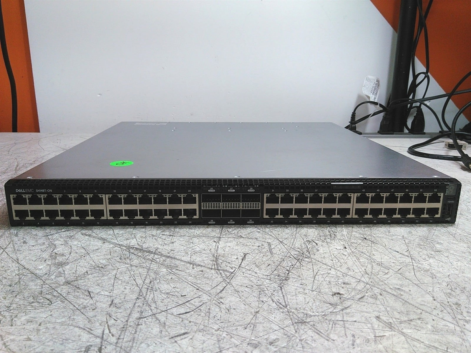 Dell S4148T-ON 10GbE 48-Port 6-QSFP28 Breakout Network Switch No OS