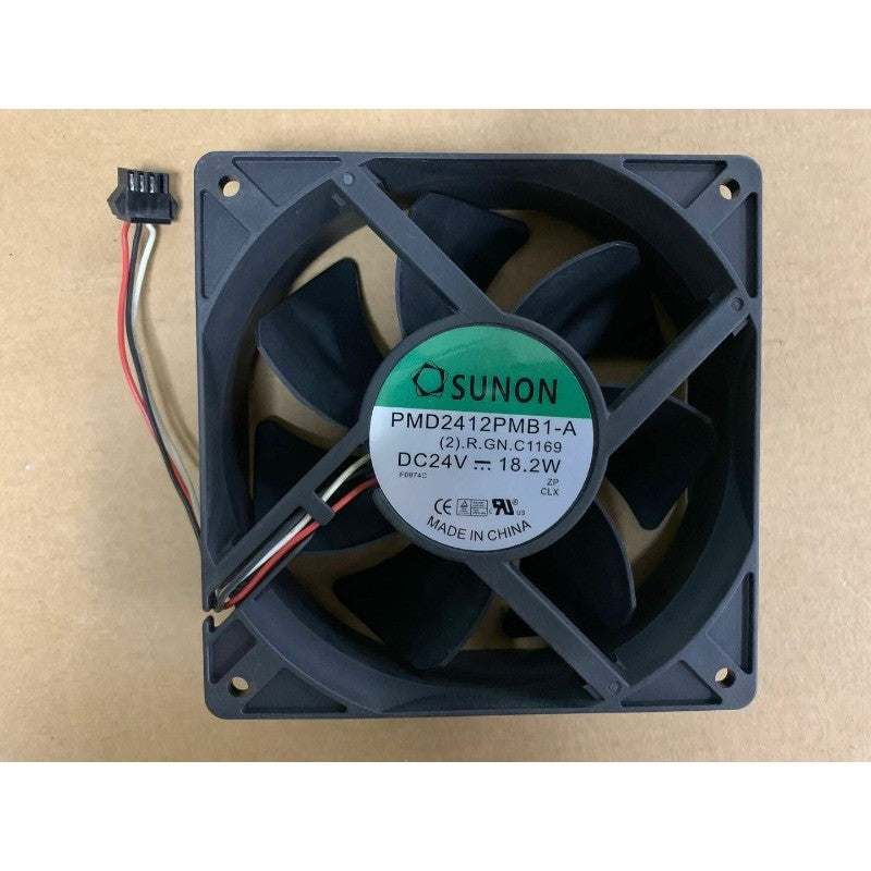 1PC SUNON PMD2412PMB1-A 12CM double ball bearing fan 24v 18.2W cooling fan
