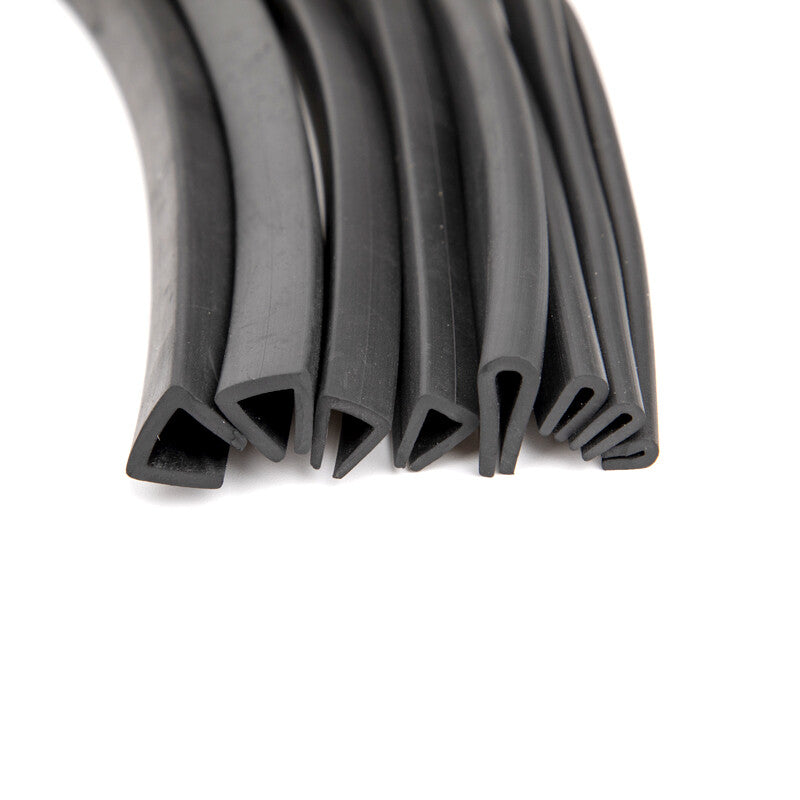 U Channel Rubber Seal Strip Edge Trim Door Edge Guard Weatherstrip Insulation 1M