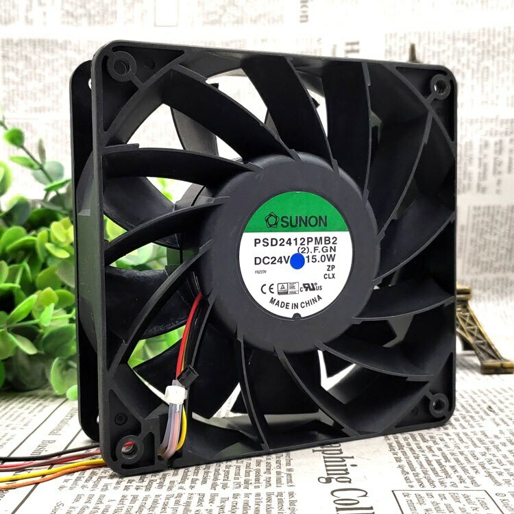 SUNON PSD2412PMB2 12038 24V 15W 12CM HIGH AIR VOLUME SIEMENS INVERTER FAN