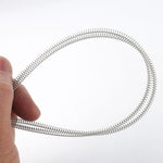 2pcs 304 Stainless Steel Long Spring Compression Spring 0.3-0.6mm Dia 305mm