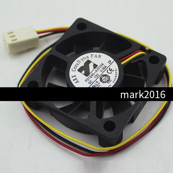 ARX FD1240-A3033A DC12V 0.08A 4CM 40x40x10mm fan