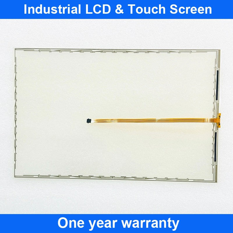 Touch Screen Panel Glass Digitizer PN-267990 REV.06 MTI-15-68-002 + Overlay Film