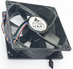 DELTA AUC1212DE 12V 1A 12038 4-Wire 5-Pin Ferver Cooling Fan DELL PN: YK550-A00