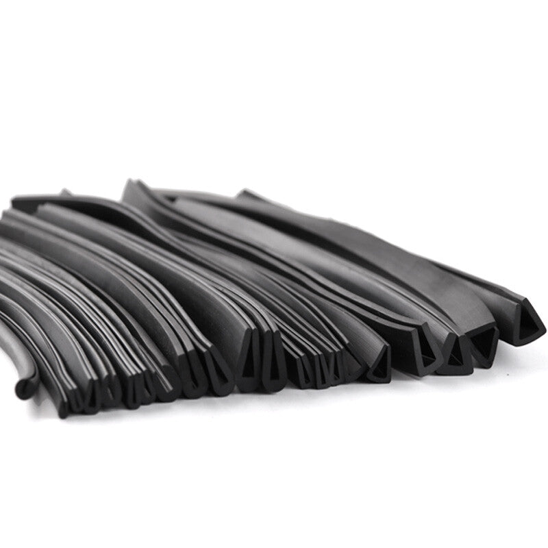 U Channel Rubber Seal Strip Edge Trim Door Edge Guard Weatherstrip Insulation 1M