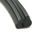Dia 1mm 2-10mm Solid NBR Sealing Strip Oil Resistance Nitrile Rubber Round Strip