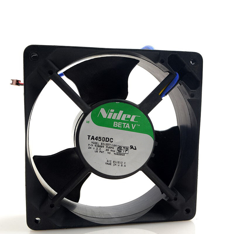 Nidec B31257-16A 120x120x38mm 120mm DC 24V 0.28A axial cooling fan
