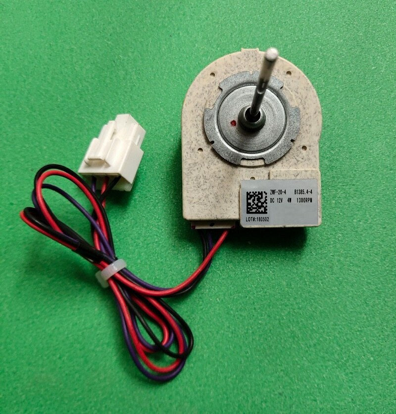 ZWF-20-4 refrigerator fan motor B1385.4-4 12V 4W 1300RPM