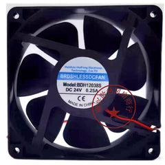 1 PCS Fan 12CM 2 WIRE cooling fan BDH12038S DC24V 0.25A 12038