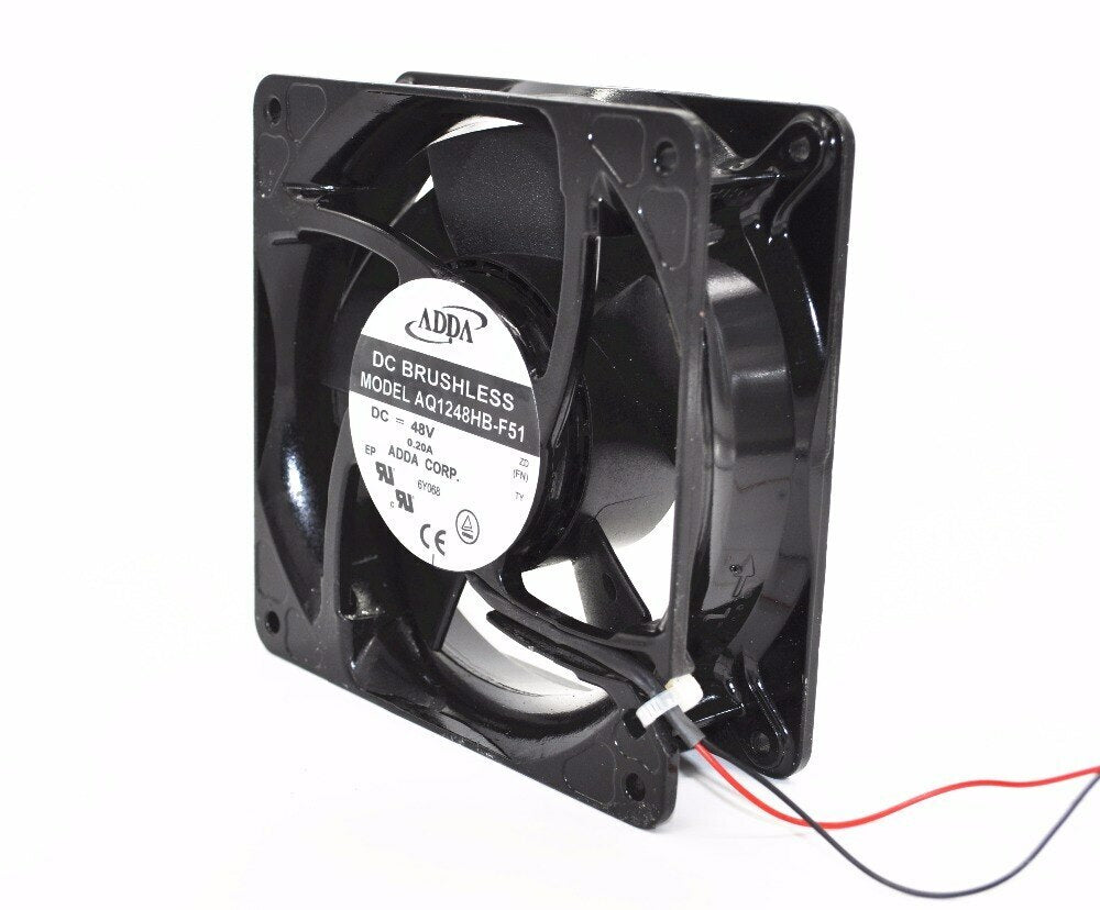 ADDA 12038 AQ1248HB-F51 12CM 48V 0.2A 2-lines cooling fan