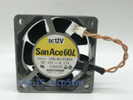 Sanyo SANYO 109L0612S403 6025 12V 0.17A 60X60X25MM 2pin Double Ball Cooling Fan
