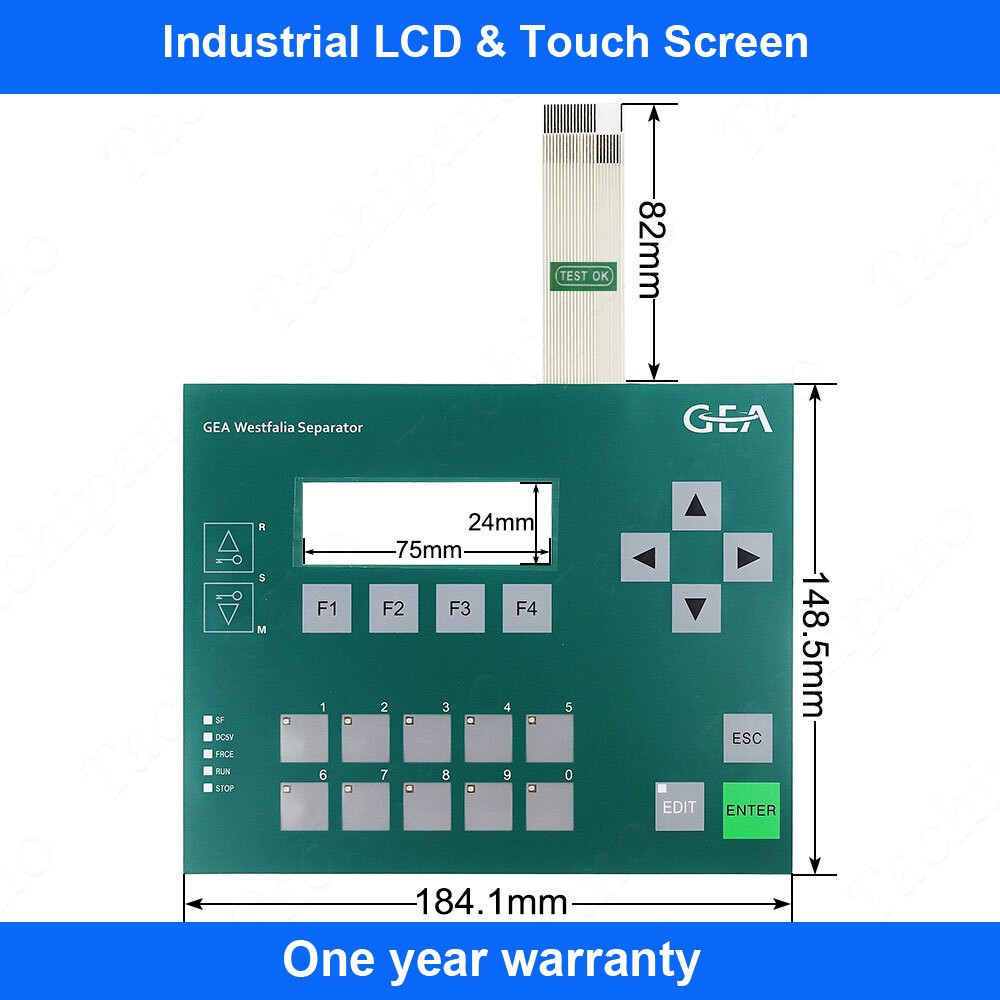 6ES7613-1SB02-0AC0 Front Cover for GEA 6ES7 613-1SB02-0AC0 C7-613 with Keypad