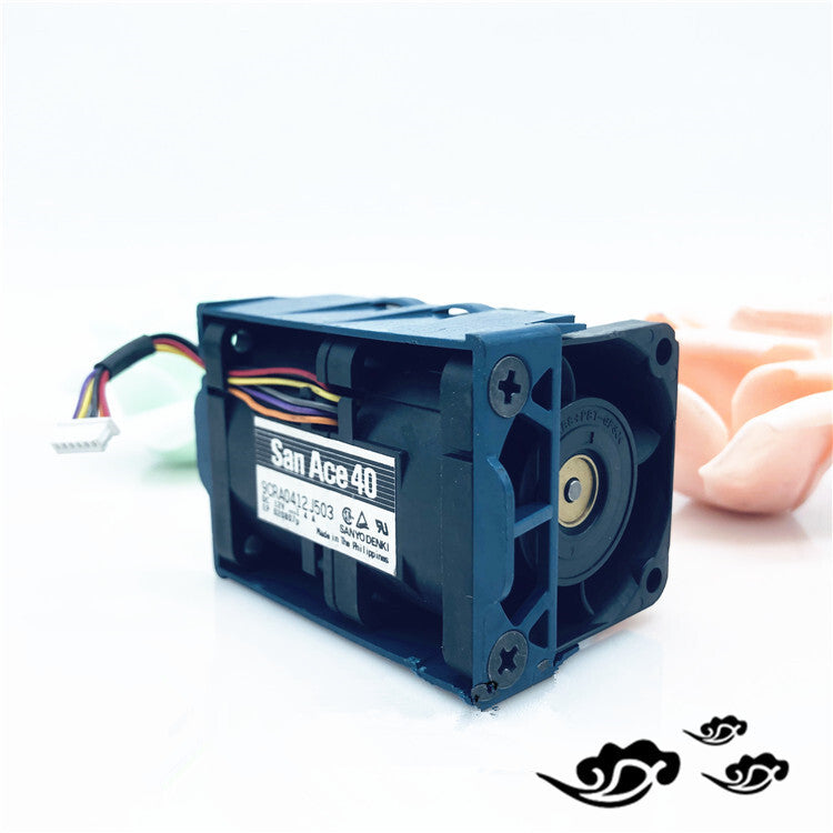 San Ace40 9CRA0412J503 4056 12V 1.4A Dual Motor 1U Server Fan