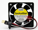 Sanyo Fanuc Fan 9WF0624H4D03 030619P 3 Pin Connector 60*60*25mm Cooling Fan