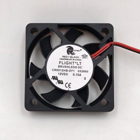 1 pcs SUNOSTIK 12v0.10A CR0512HB-D71 5010 switch chassis cooling fan