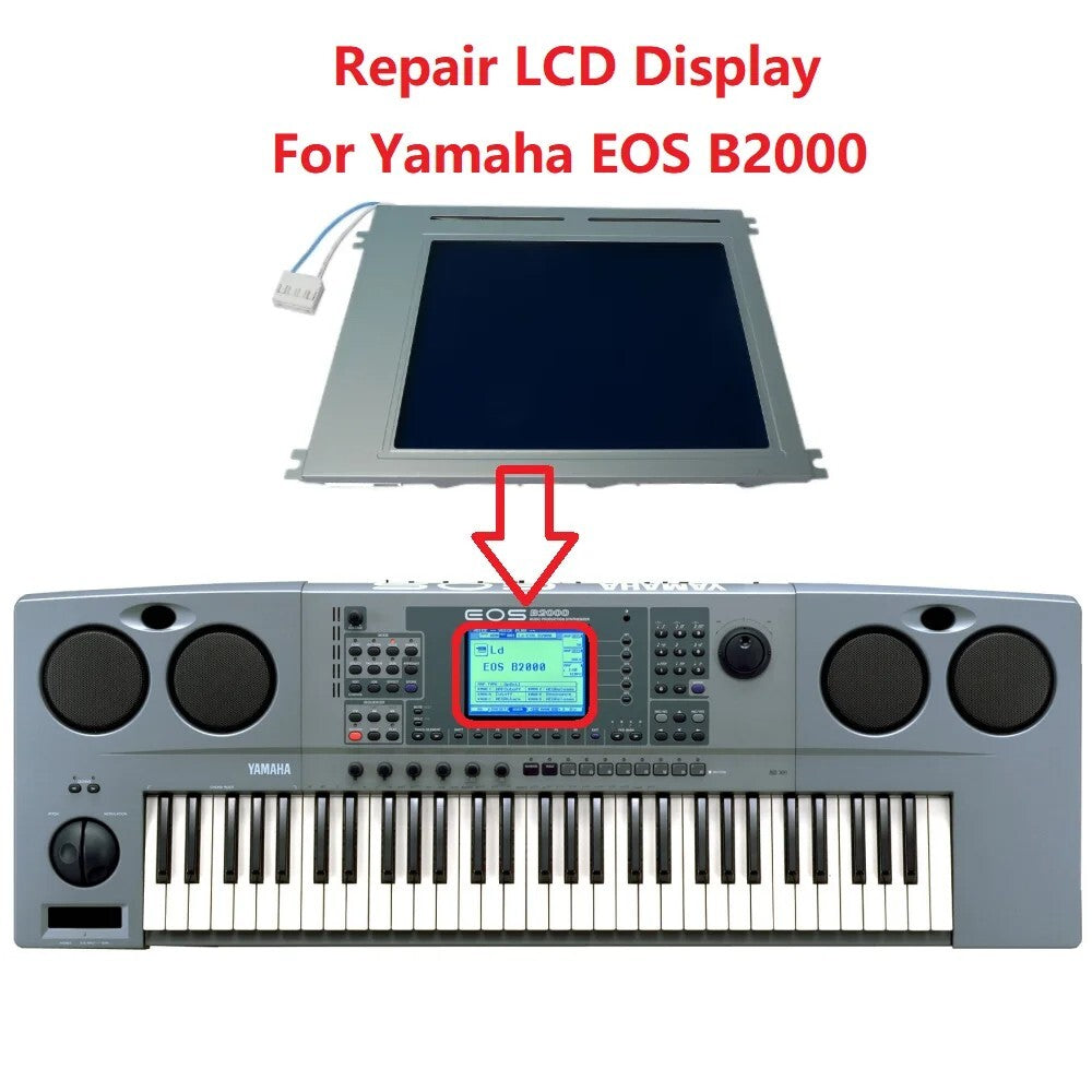 LCD Display Fit For Yamaha EOS B2000 Matrix Screen Repair Replacement