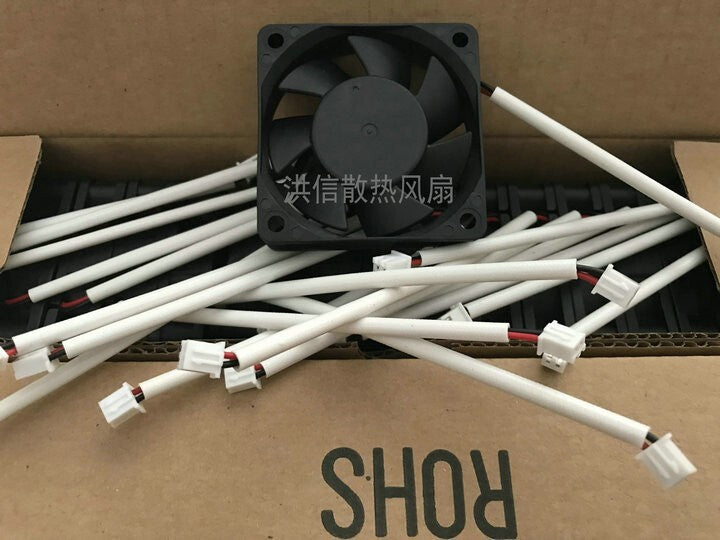 DOCENG FD126015-SL1 ZP 12V 0.13A 6CM 60mm DC silent fan 2pin