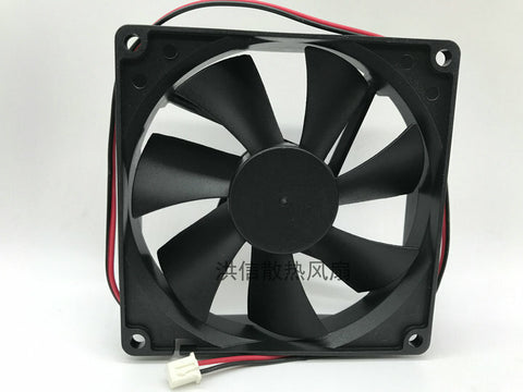 TX9225M12S 12V 0.19A 90*90*25MM 9CM 2Pin Cooling Fan