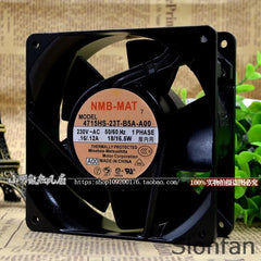 NMB 4715HS-23T-B5A-A00 230V 18W AC cabinet Silent high temperature cooling fan