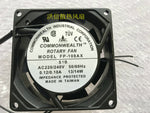 1pcs Commonwealth FP-108AX S1B AC220V/240V 0.12/0.10A 80*80*25mm 2Wire cooling