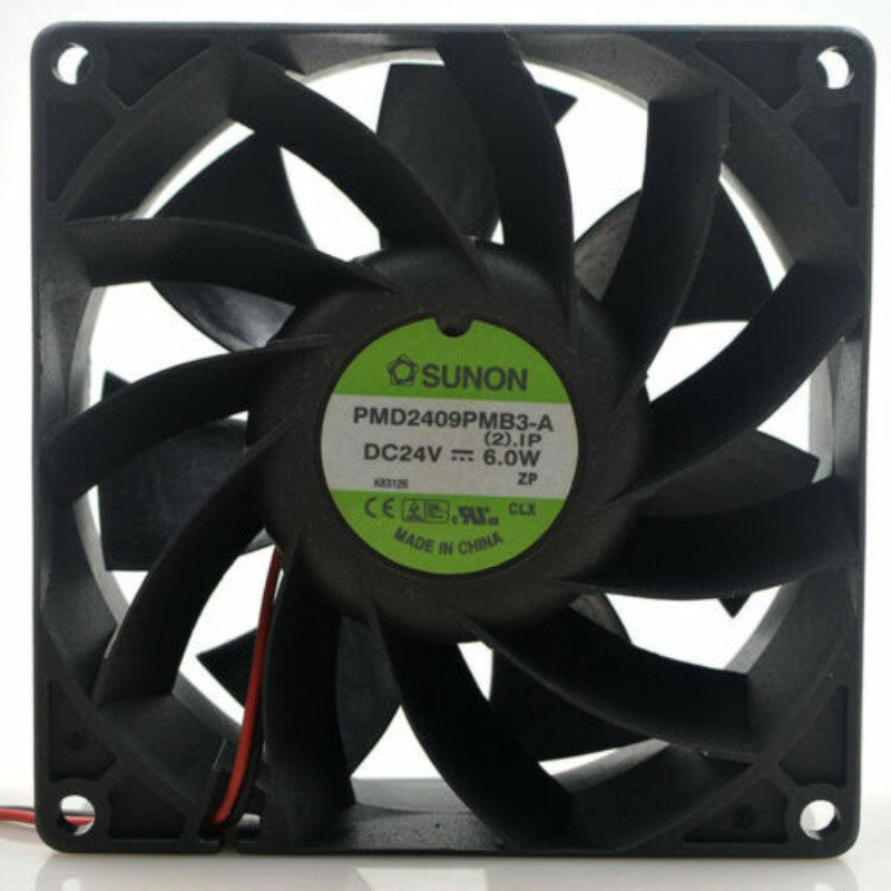 SUNON PMD2409PMB3-A 9038 24V 6W 2-wire inverter cooling fan