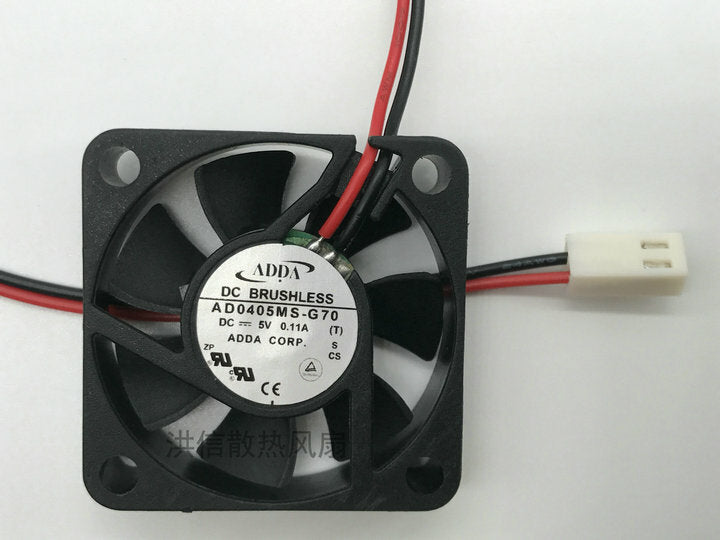 Adda AD0405MS-G70 DC5V 0.11A 4010 4CM mute cooling fan