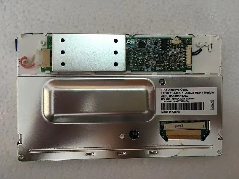 7.2 inch TPO LTE072T-4407-1 TFT LCD Screen Display Panel Replacement