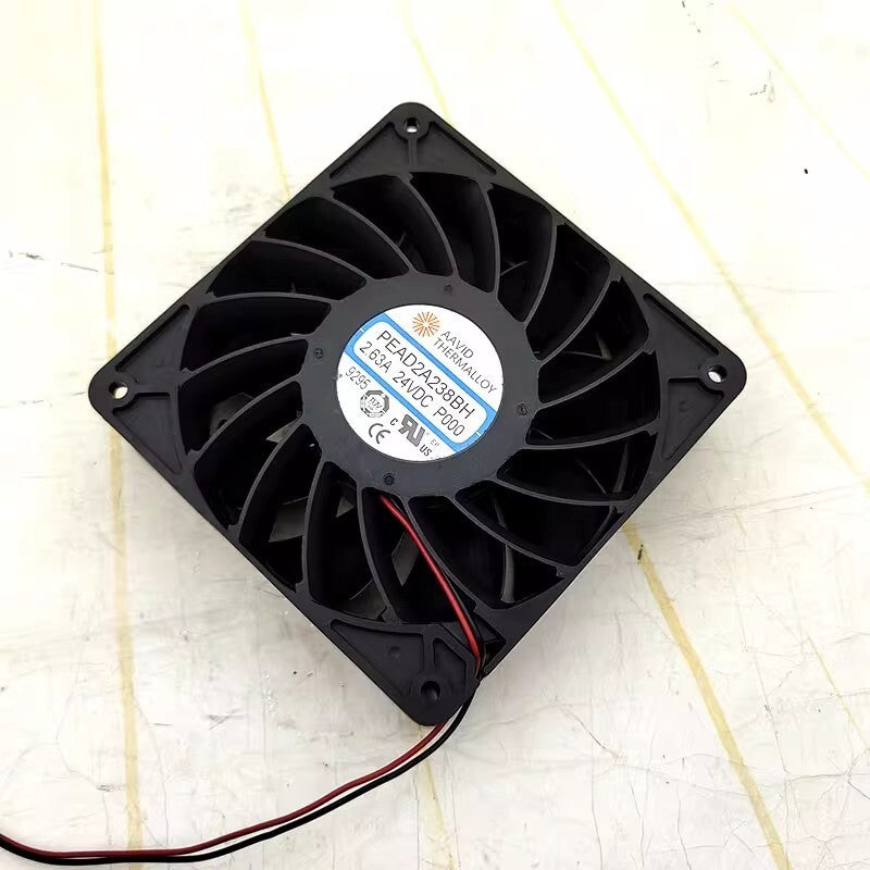 AAVID PEAD2A238BH 24V 2.63A 12cm 12038 2-Wire Cooling Fan