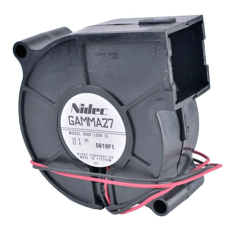 D06F-12SH 6cm 6023 12V 0.21A 2-wire centrifugal turbine blower cooling fan