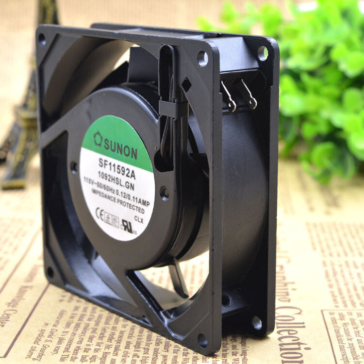 For SUNON SF23092A 2092HBL.GN 9225 220V cooling fan promotion red crown