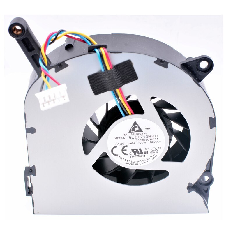 BUB0712HHD 6033B0034101 DC12V 0.62A desktop computer built-in CPU cooling fan