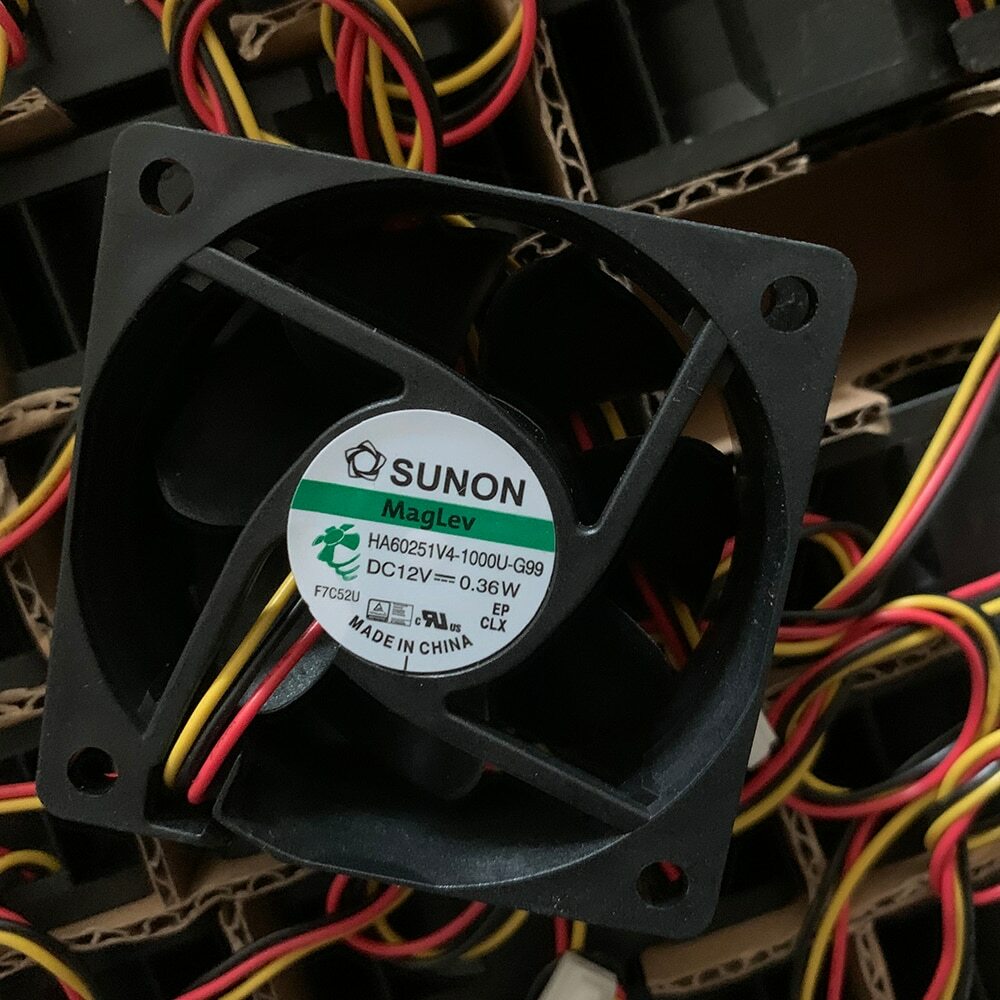 For Sunon HA60251V4-1000U-G99 6CM 6025 60mmX60X25 DC fan DC 12V 0.36W silent fan