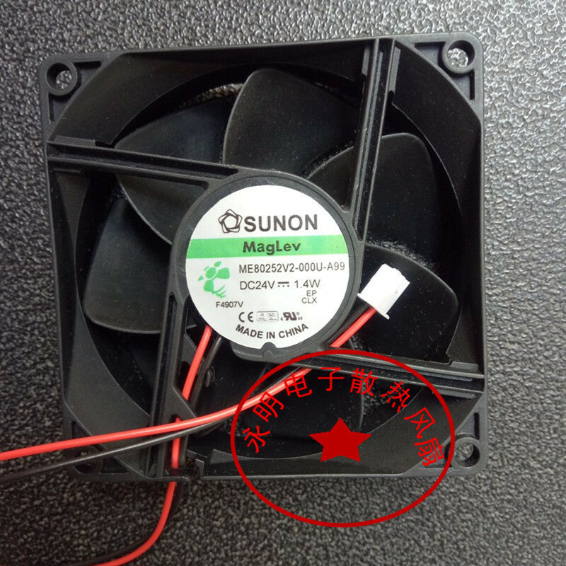 1PC SUNON ME80252V2-000U-A99 8CM 8025 24V 1.4W inverter cooling fan