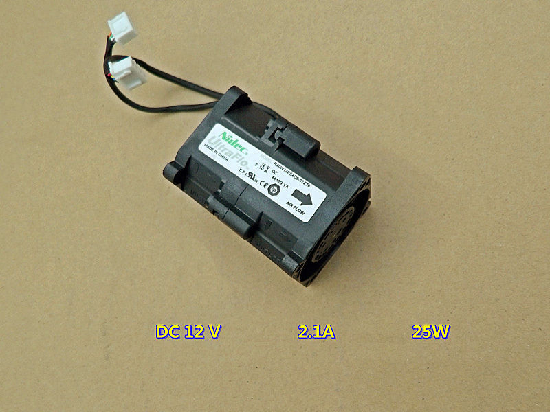 Nidec R40W12BS4D8 12V 2.1A server High speed cooling fan -Violent pressurization