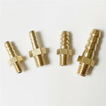 1x Metric M4 M5 M6 M8 to 3mm 4mm 5mm 6mm 8mm 10mm Brass Barb Hose Tail Connector