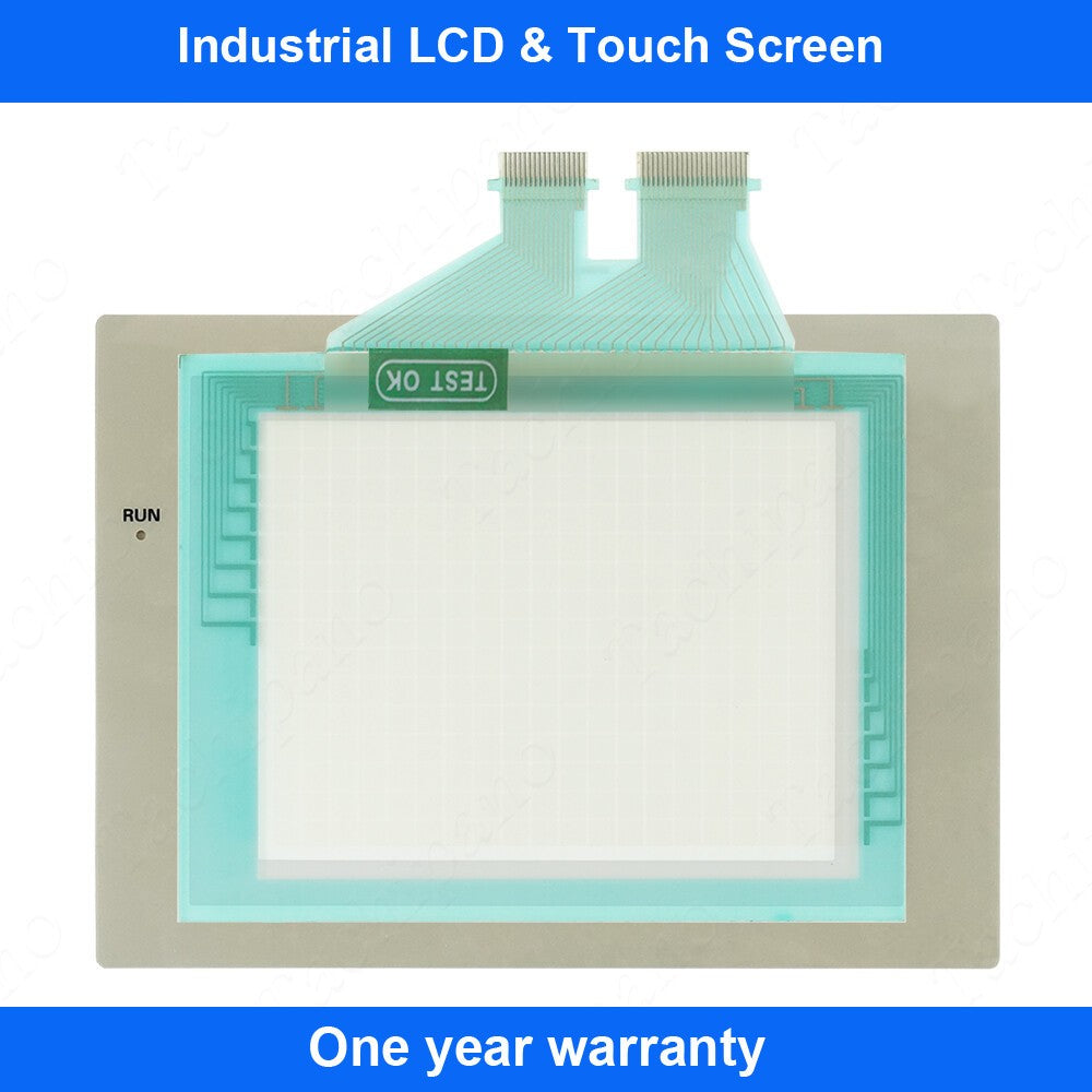 NS5-MQ00-V2 Touch Screen for Omron NS5-MQ01-V2 with Protect Film Overlay