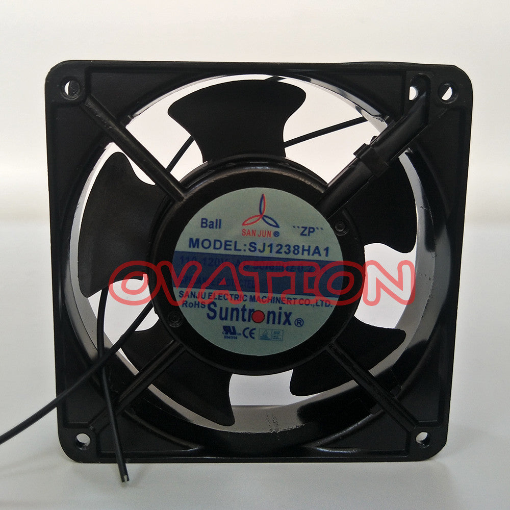 SANJUN SJ1238HA1 Cooling Fan AC110V 0.27A 120x120x38mm 2-Wire