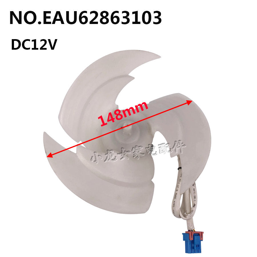 RDD002X46 EAU62863103 DC12V 1A 148MM for LG Refrigerator cooling fan