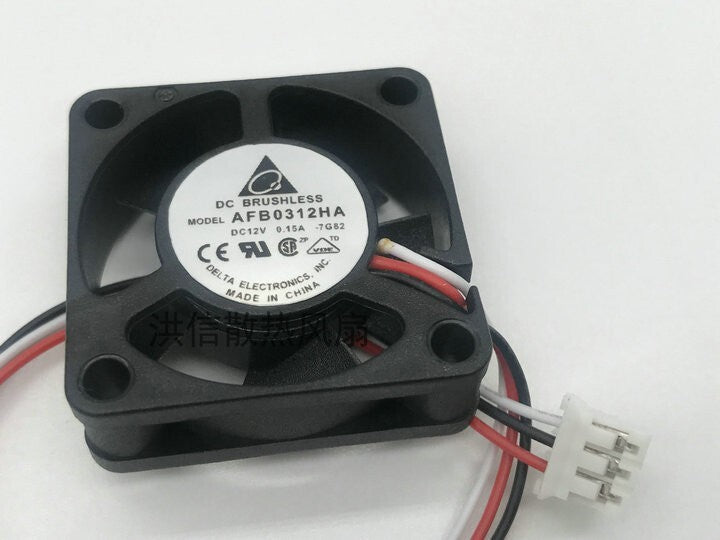 Delta AFB0312HA 3010 DC12V 0.15A 3CM 30*10MM cooling fan 3pin