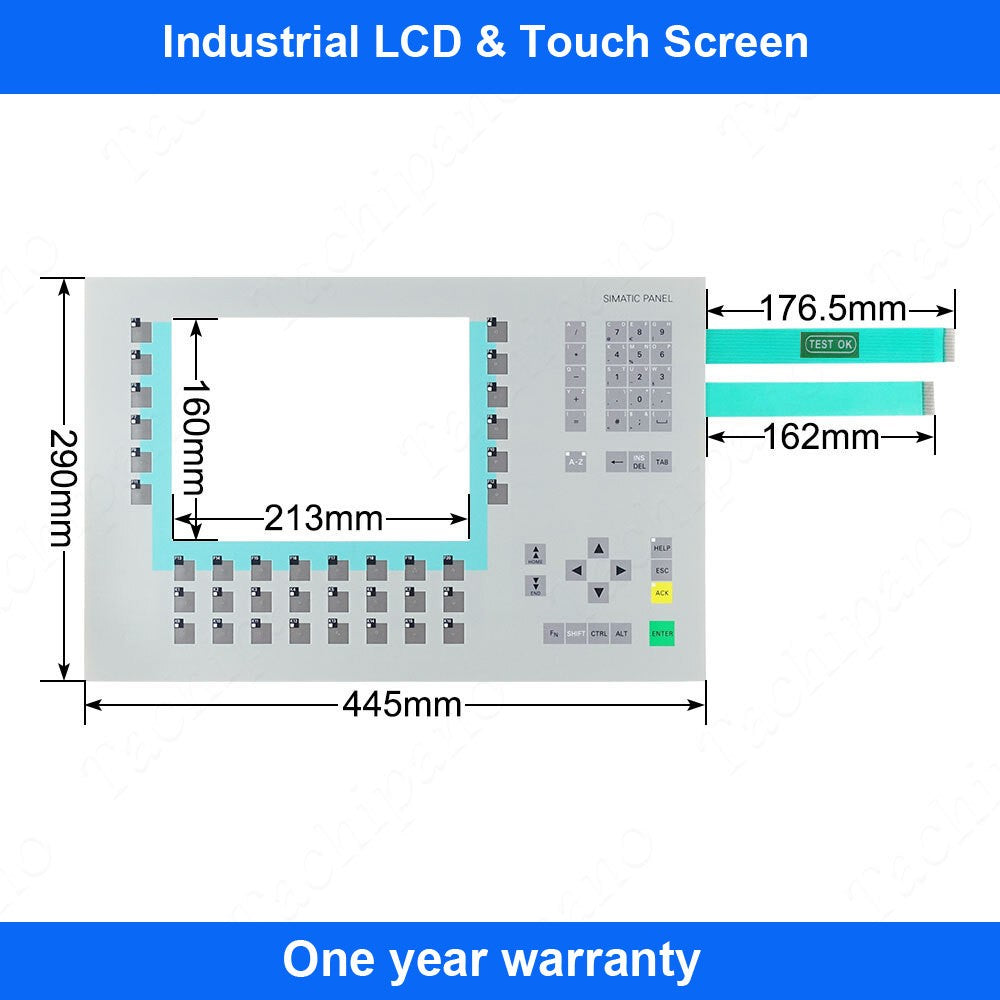 6AV6542-0AG10-0AX0 Membrane Keypad for 6AV6 542-0AG10-0AX0 MP270B-10 Keyboard