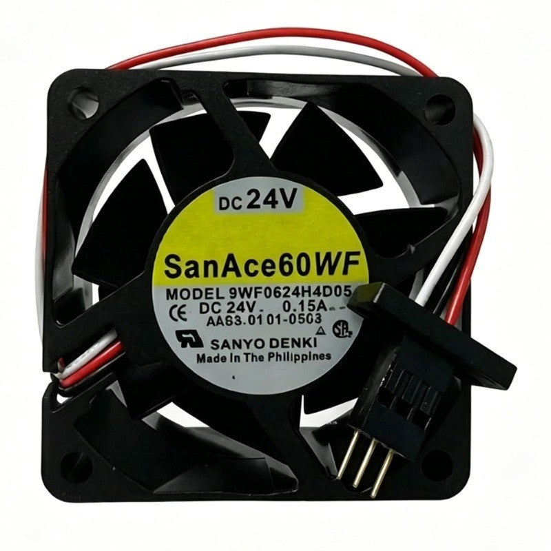1 Pc. New 9WF0624H4D05 A90L-0001-0569 Cooling Fan 6025 DC24V 0.15A 6CM 3Pin