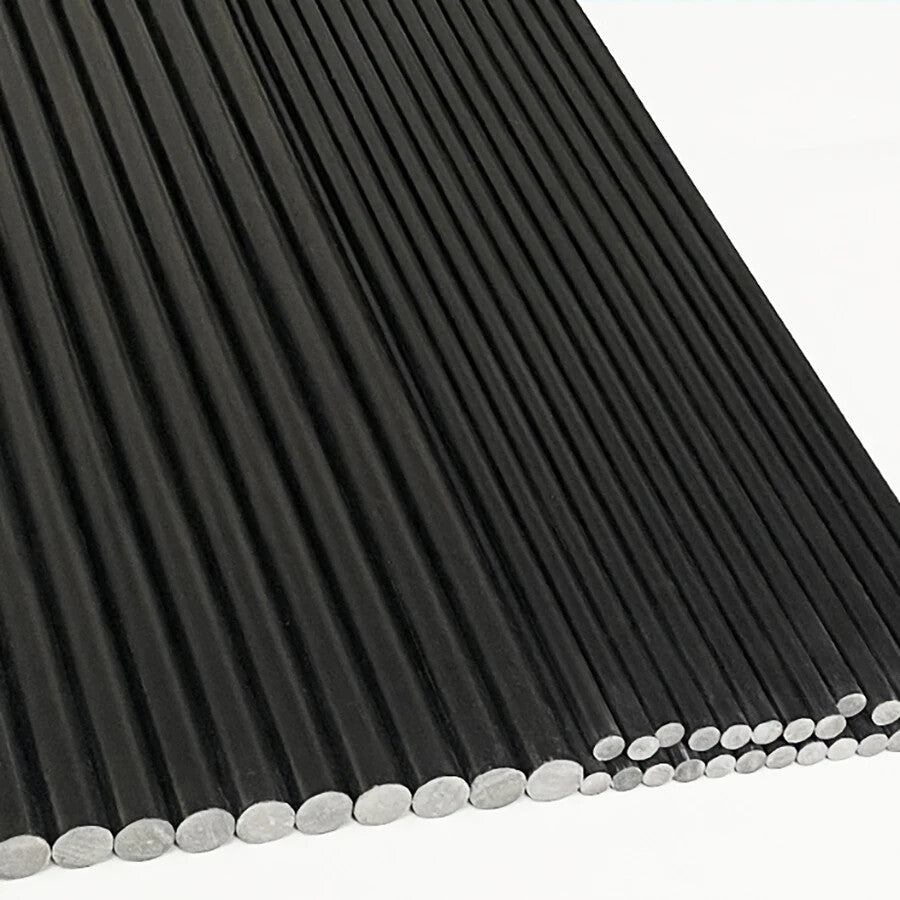10PCS Glass Fiber Bar Dia1 2 3 4 5 6 8mm FRP Fiberglass Round Rods Length 200mm