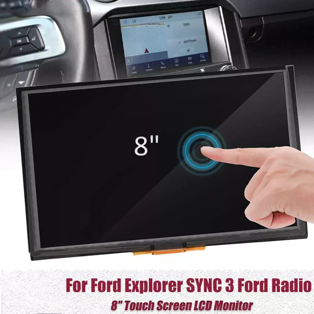 Original 8" Touch Screen LCD Monitor For Ford F-250 2013-2018 Super Duty SYNC 3