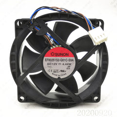 EF80251S2-Q01C-S9A for SUNON 8025 12V 4.44W 8CM Chassis CPU Cooling Fan