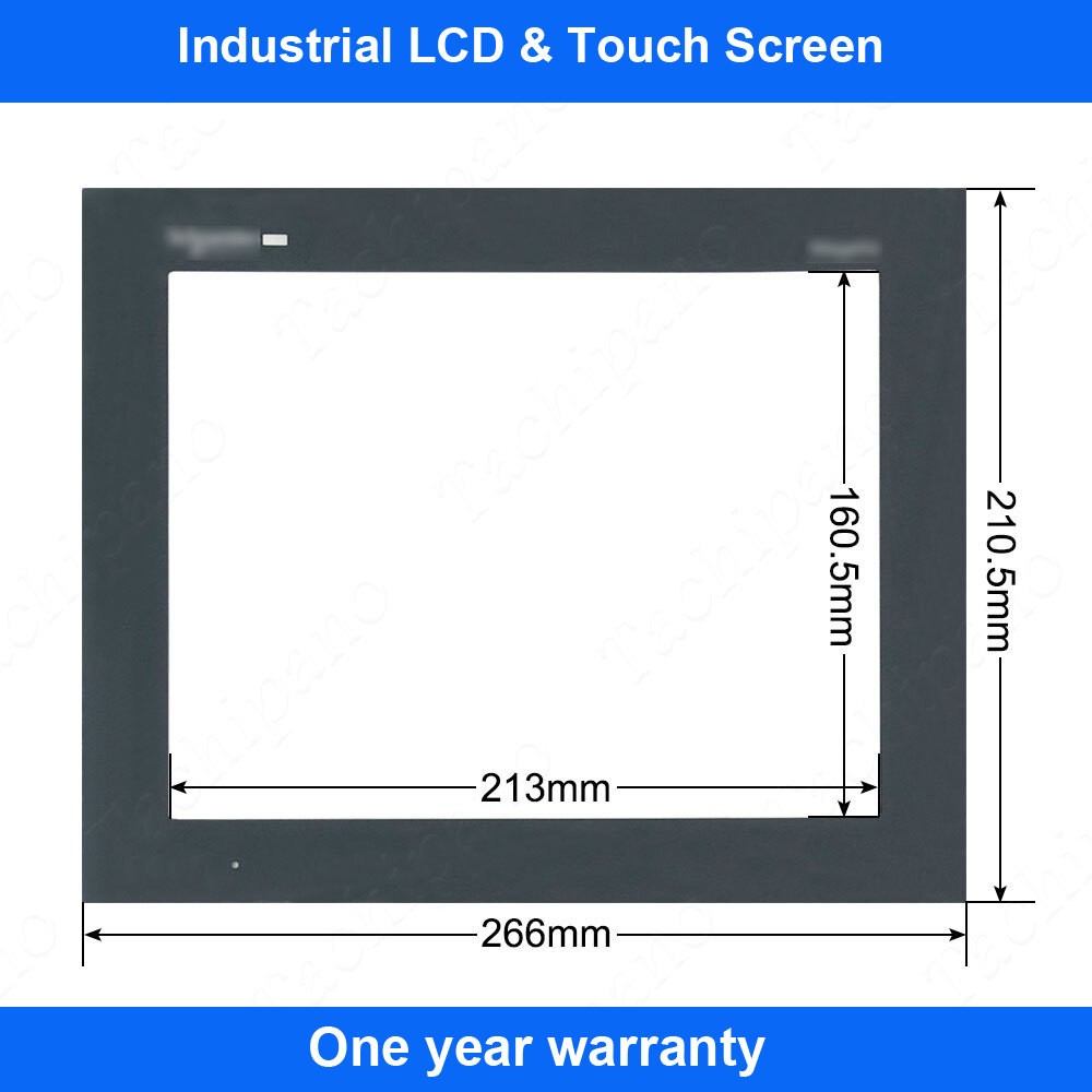 HMIGTO5310 HMIGTO5315 Touch Screen for Schneider HMIGTO5310 HMIGTO5315 + Overlay