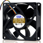 AVC DASD0825B2S 12V 1.20A 8025 8cm 4-wire Dell chassis server fan