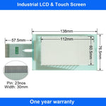 Touch Screen for Hitech PWS700T-STN1 PWS700T-STN3 Panel Glass with Front Overlay